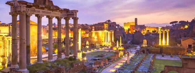 Informationen zu günstige Pauschalreisen, Unterkunft mit Flug für die Reise zur Urlaubsdestination Rom planen, vergleichen & buchen